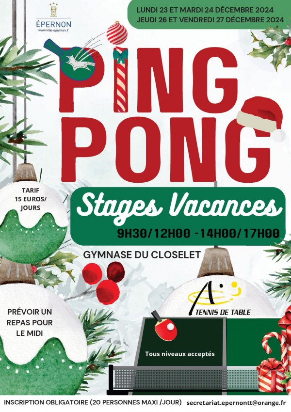 Stage PING PONG