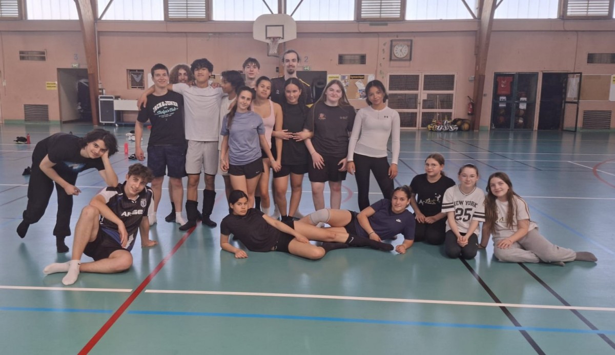 1er Stage Volley vacances de Paques : gros succès!